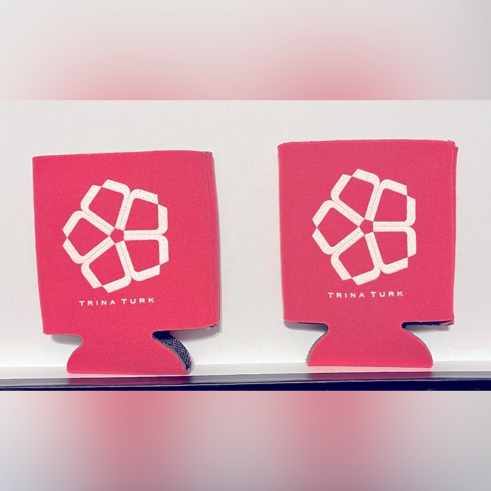 Set of 2 Special edition Trina Turk beverage holders